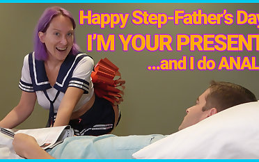Happy Father's Day Stepdaddy! I'm Your Present!
